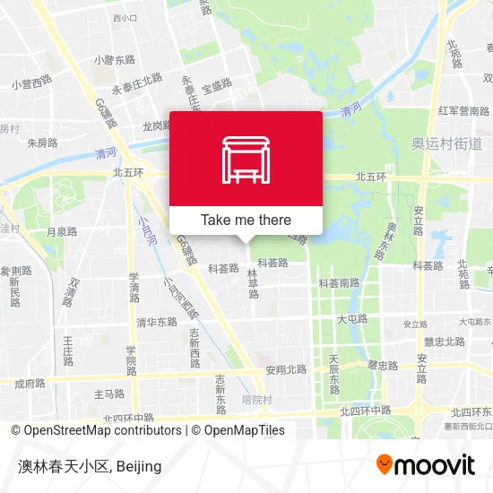 澳林春天小区 map