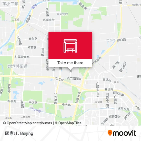 顾家庄 map