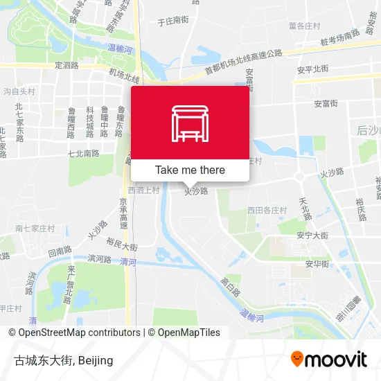 古城东大街 map
