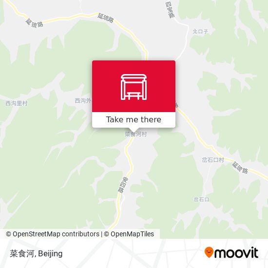 菜食河 map
