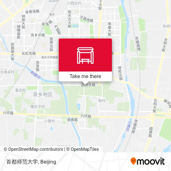 首都师范大学 map