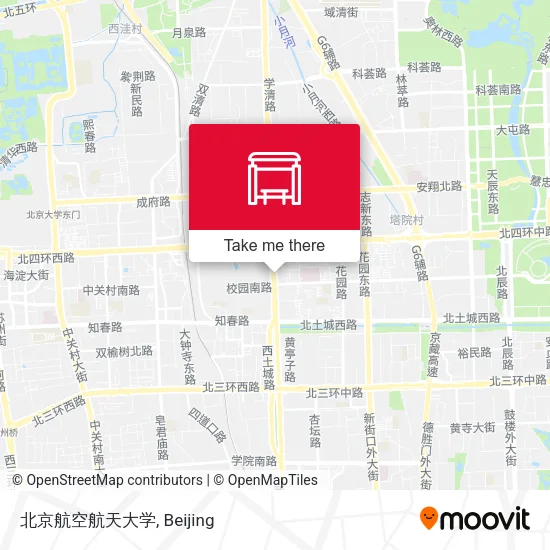 北京航空航天大学 map