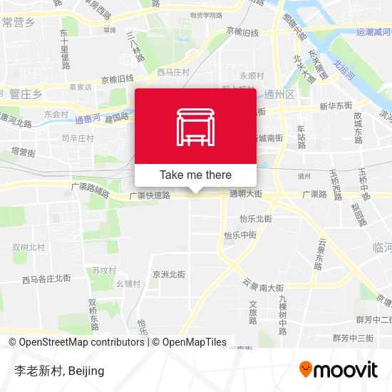 李老新村 map