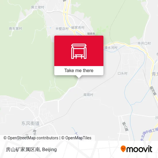 房山矿家属区南 map