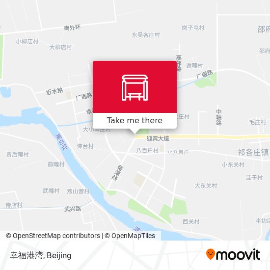 幸福港湾 map