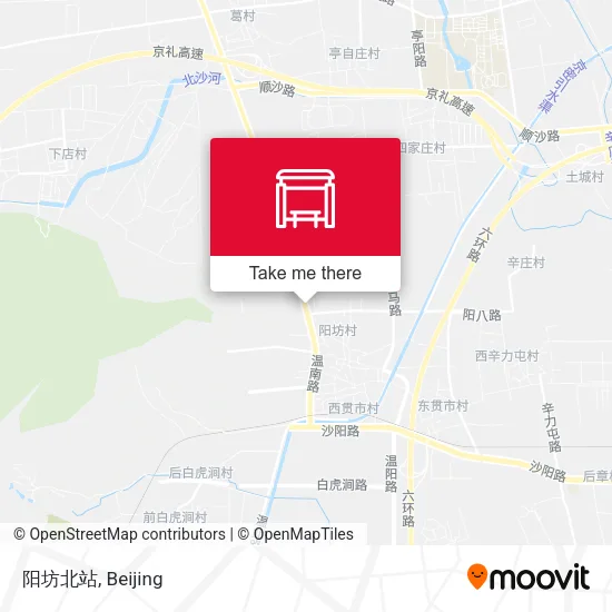 阳坊北站 map