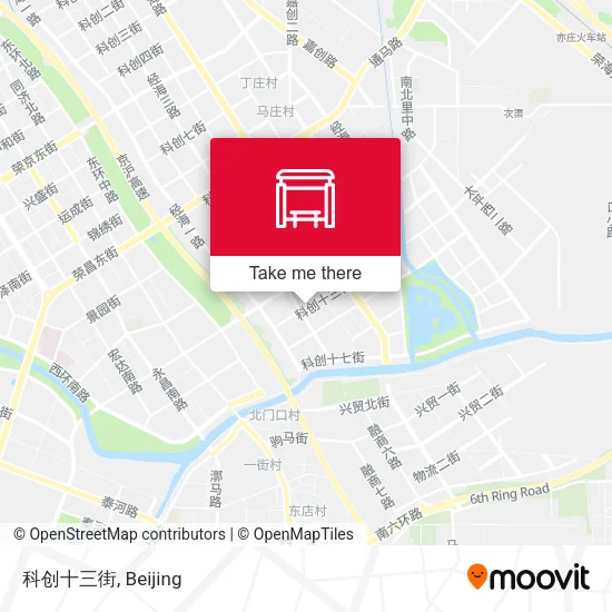 科创十三街 map