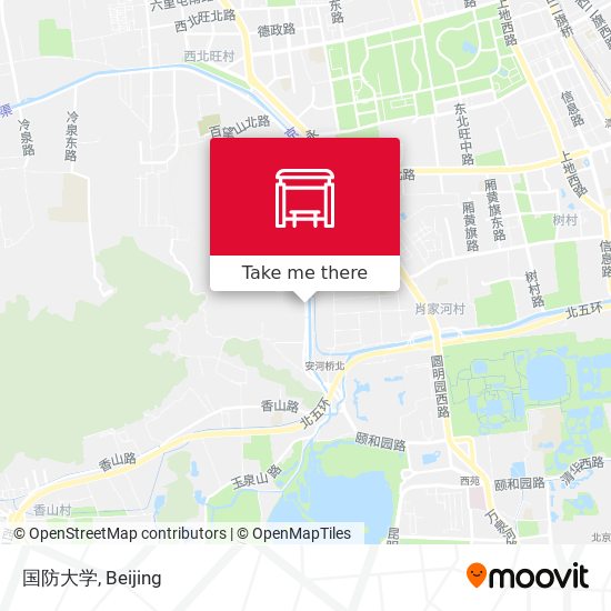 国防大学 map