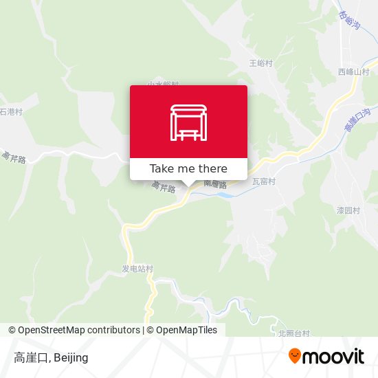 高崖口 map