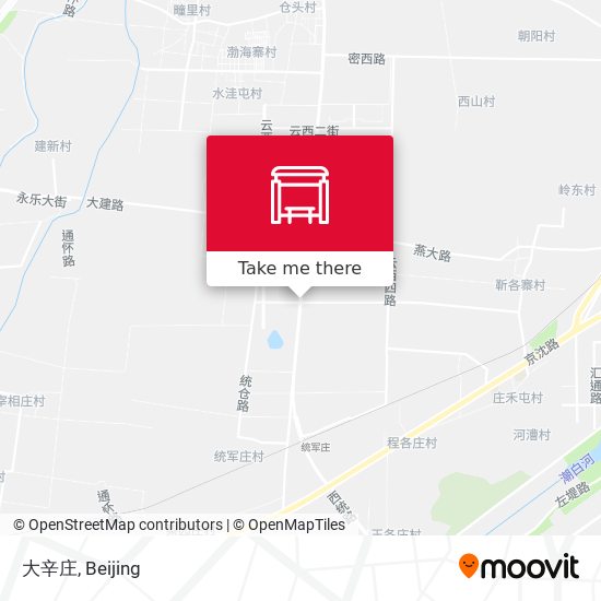 大辛庄 map