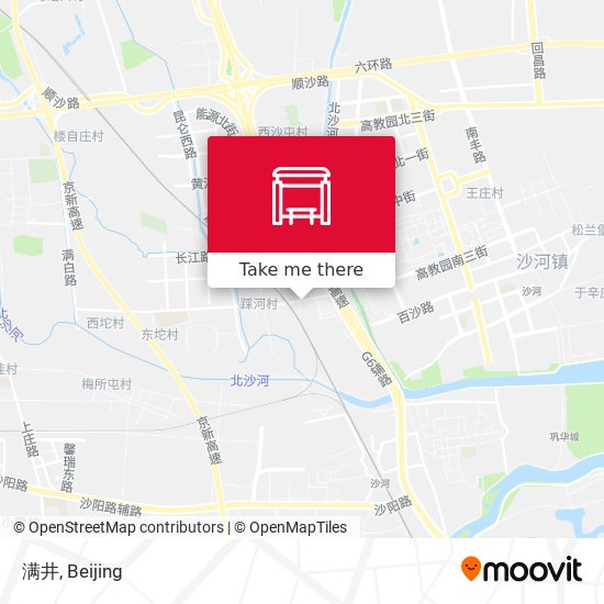 满井 map