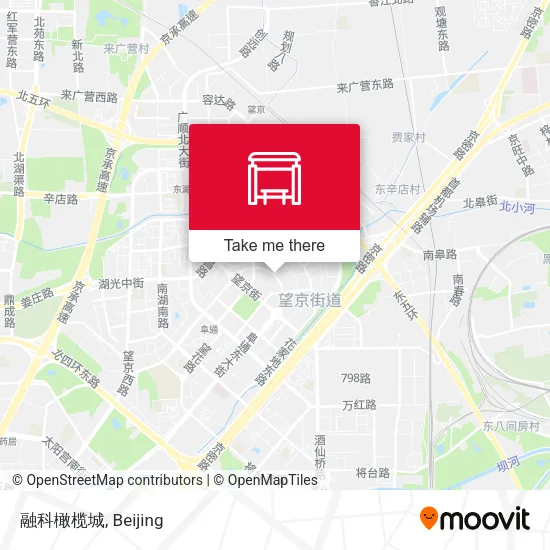 融科橄榄城 map