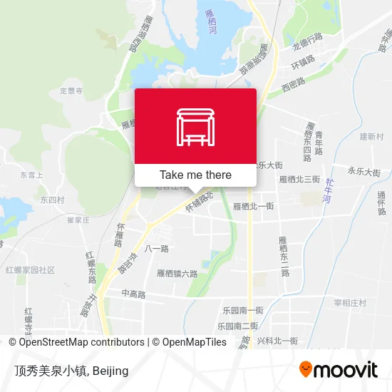 顶秀美泉小镇 map