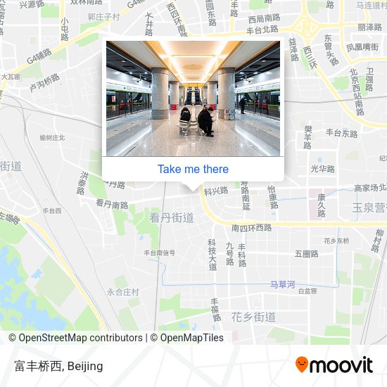 富丰桥西 map