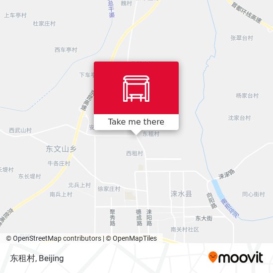 东租村 map