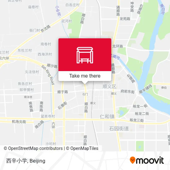西辛小学 map