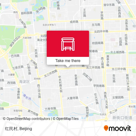 红民村 map