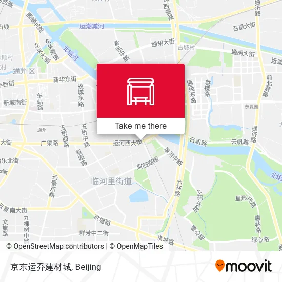 京东运乔建材城 map