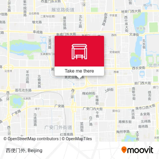 西便门外 map