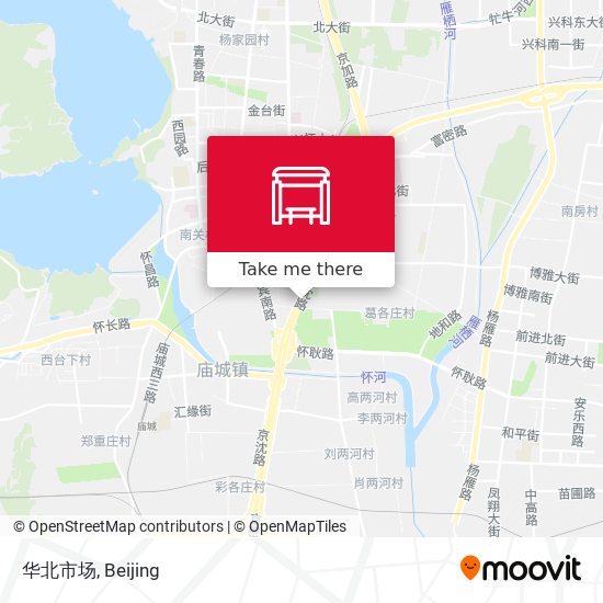 华北市场 map