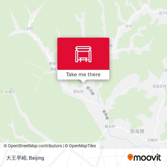 大王早峪 map