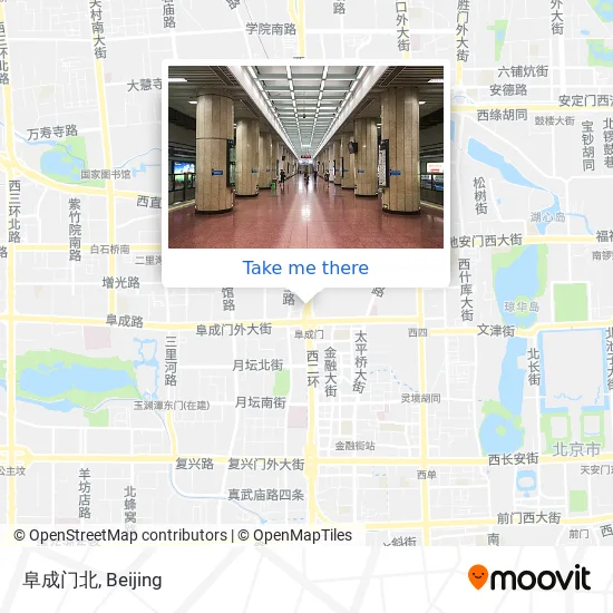 阜成门北 map