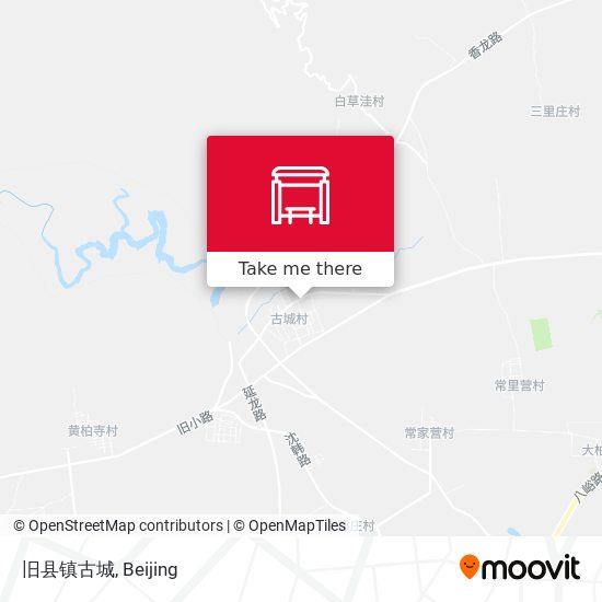 旧县镇古城 map