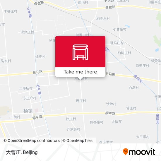 大曹庄 map