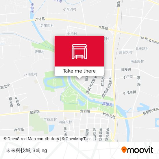 未来科技城 map