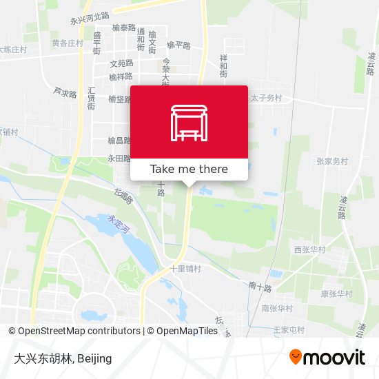 大兴东胡林 map