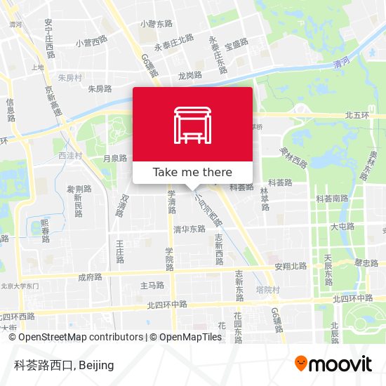科荟路西口 map