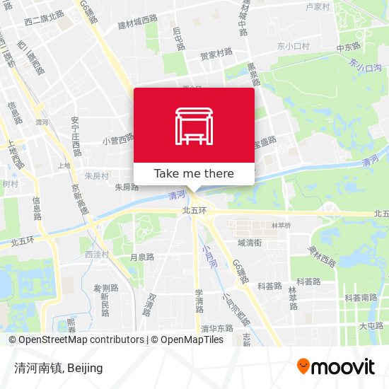 清河南镇 map