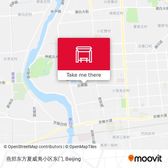 燕郊东方夏威夷小区东门 map