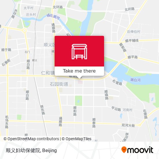 顺义妇幼保健院 map