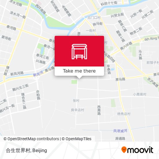 合生世界村 map