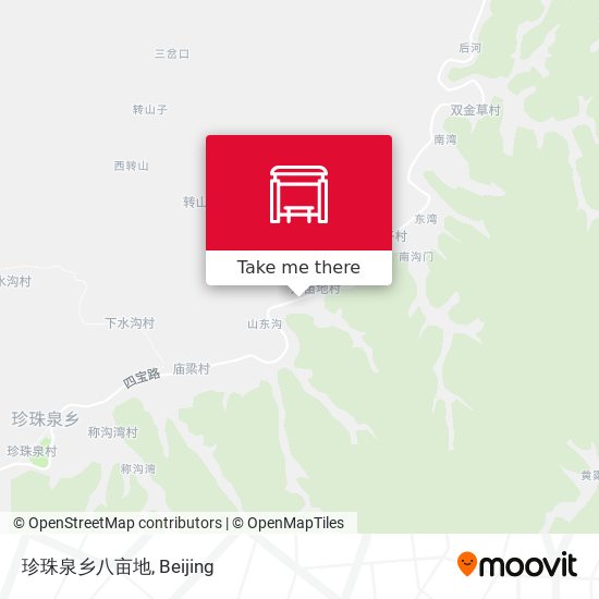 珍珠泉乡八亩地 map