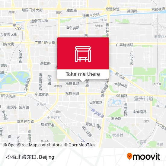 松榆北路东口 map