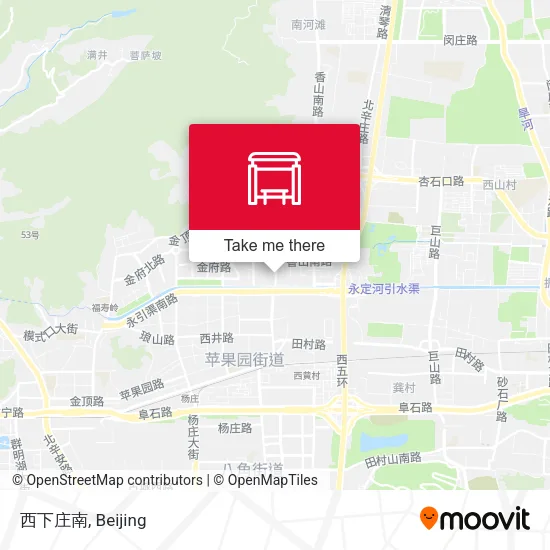 西下庄南 map