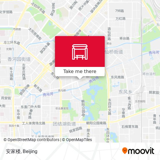 安家楼 map