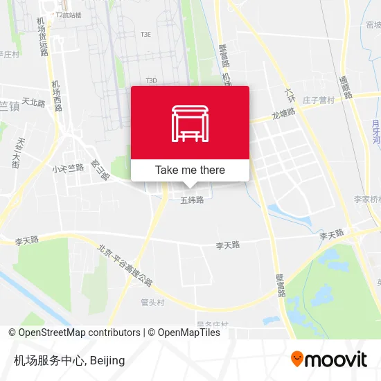 机场服务中心 map