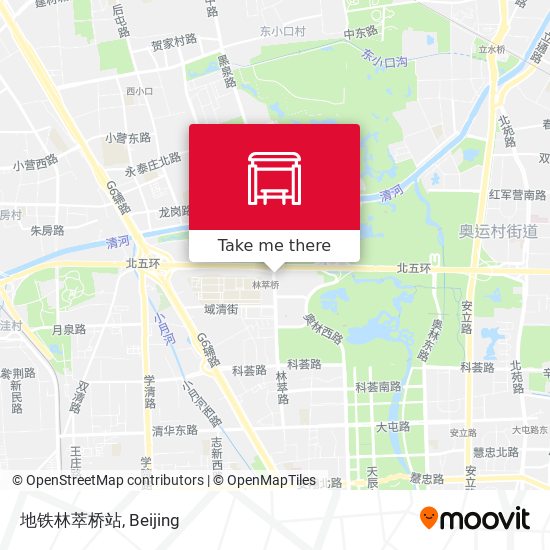 地铁林萃桥站 map