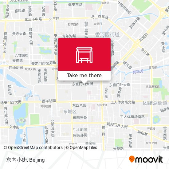 东内小街 map