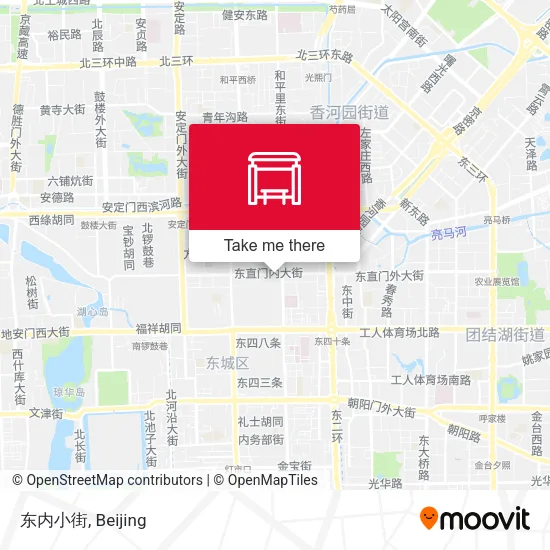 东内小街 map