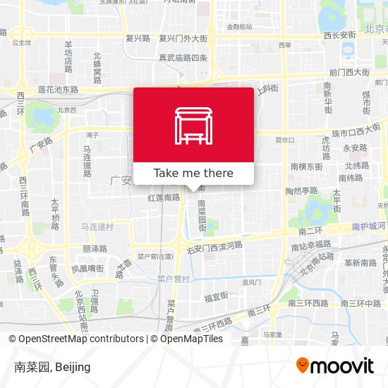 南菜园 map
