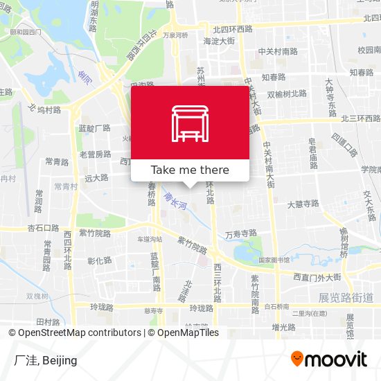 厂洼 map
