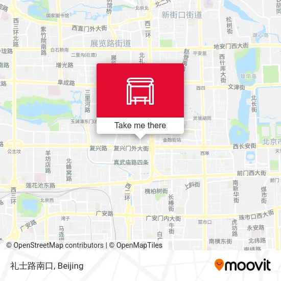 礼士路南口 map