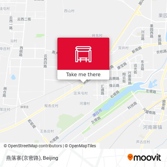 燕落寨(京密路) map