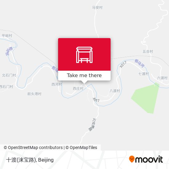 十渡(涞宝路) map