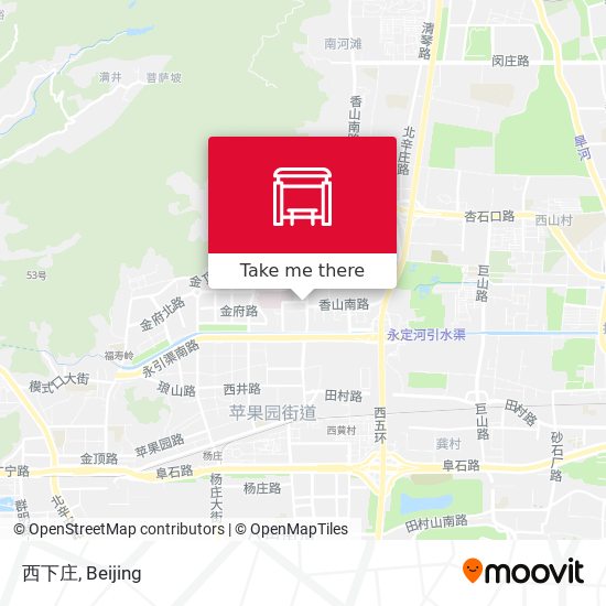 西下庄 map