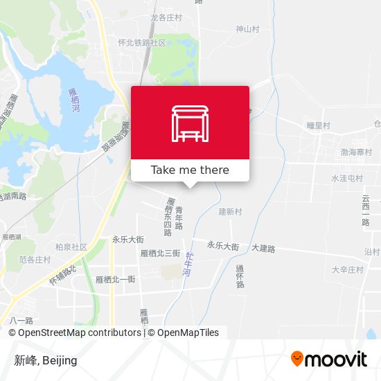 新峰 map
